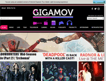 Tablet Screenshot of gigamov.com